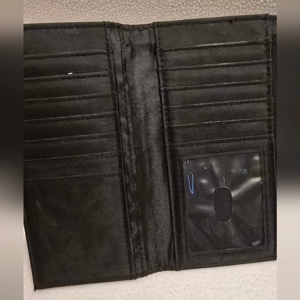 Nicole Miller Black And Brown Wallet